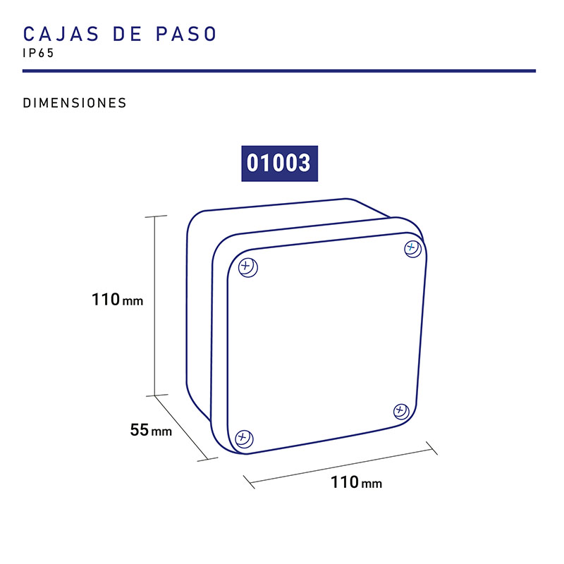 cajas de paso fabricante